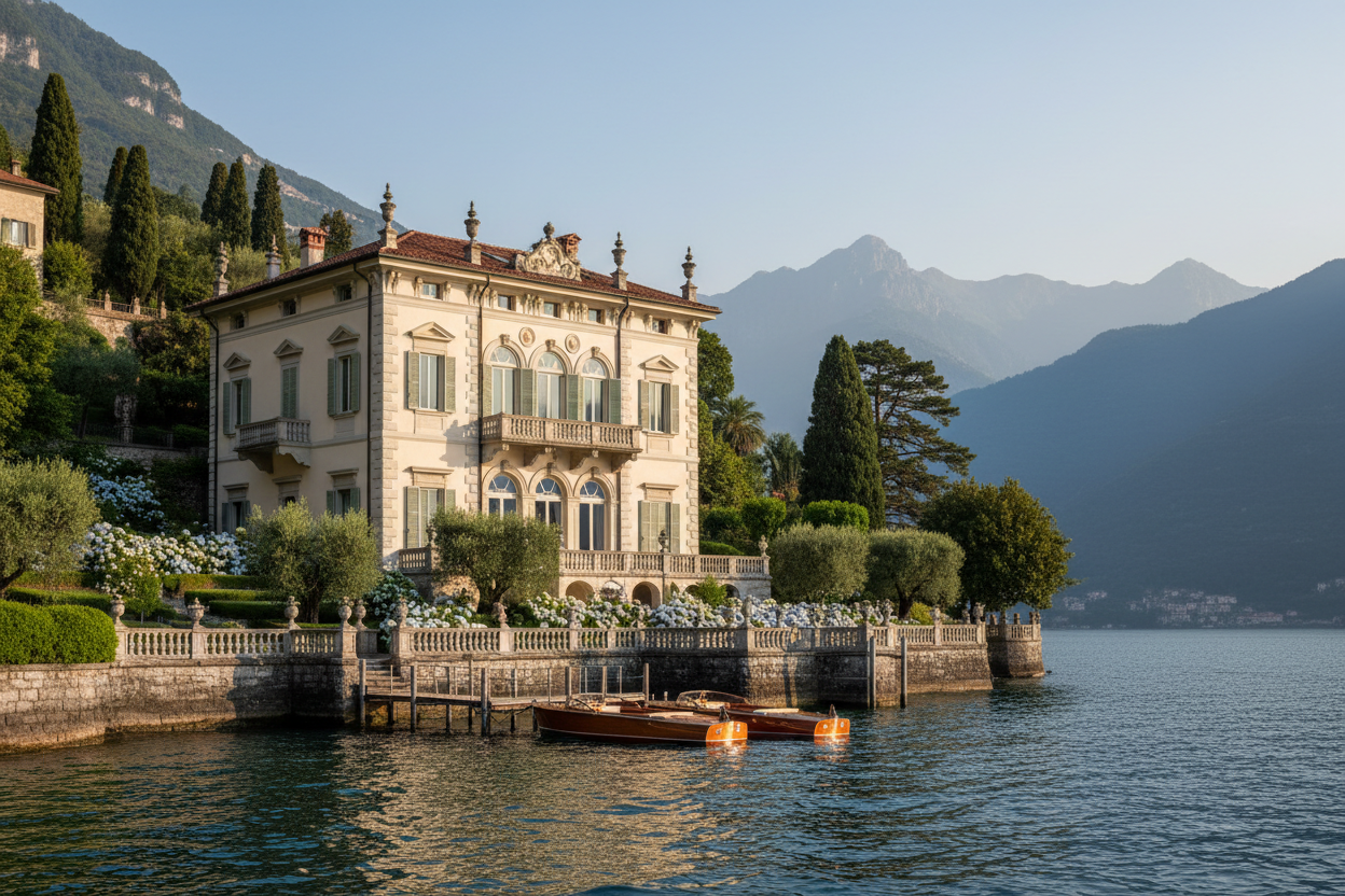 old money style como lake italy