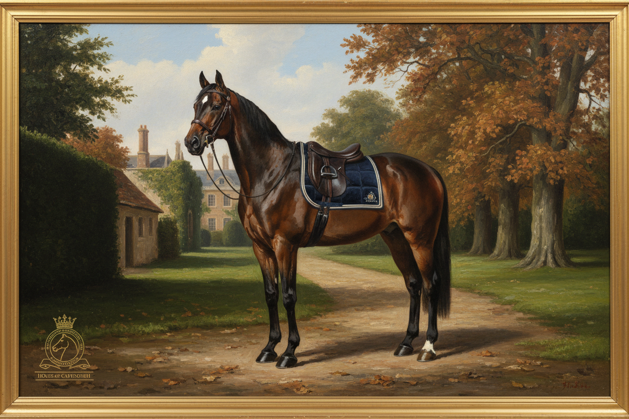 old money style horse 